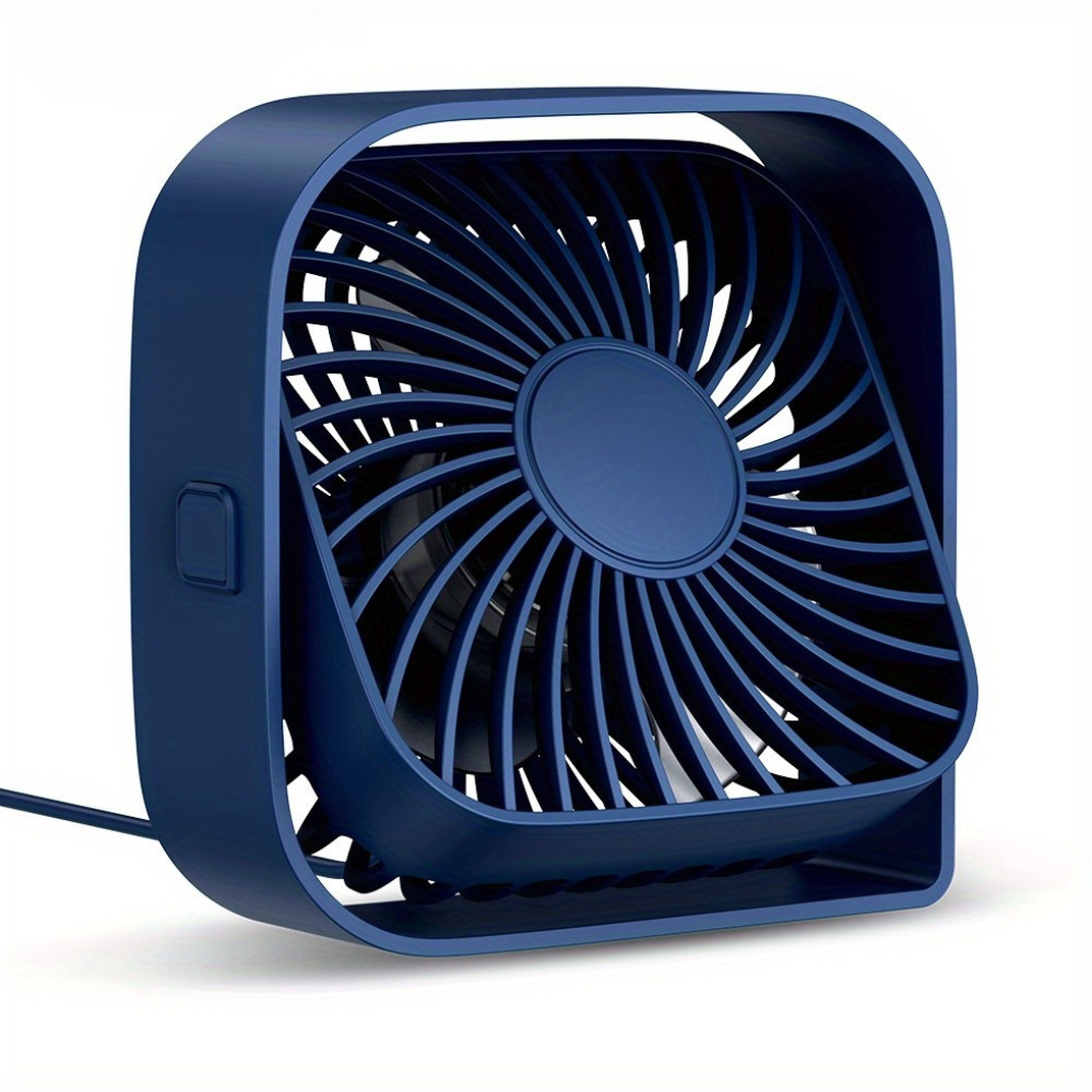 USB Desk Fan Portable Mini Fan – Quiet Cooling Fan for Home, Travel & Camping