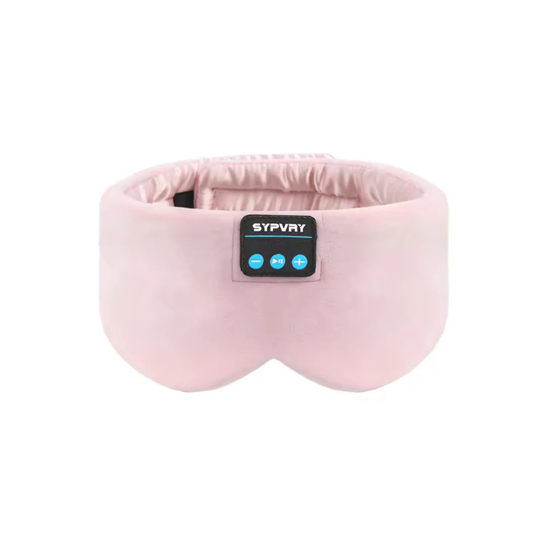 Bluetooth Sleep Headphones Eye Mask Wireless Blackout For Side Sleepers
