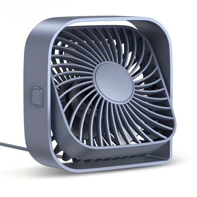 USB Desk Fan Portable Mini Fan – Quiet Cooling Fan for Home, Travel & Camping