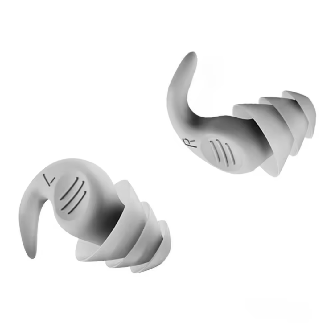 Noise Cancelling Ear Plugs for Sleep – Waterproof Reusable Silicone Earplugs