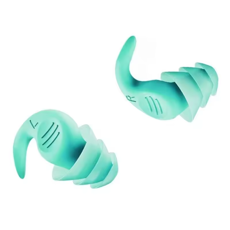Noise Cancelling Ear Plugs for Sleep – Waterproof Reusable Silicone Earplugs
