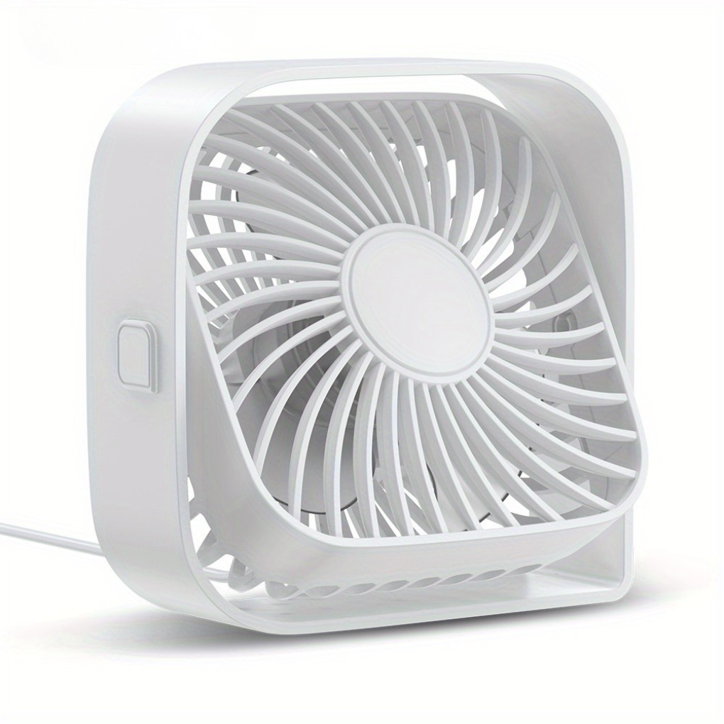 USB Desk Fan Portable Mini Fan – Quiet Cooling Fan for Home, Travel & Camping