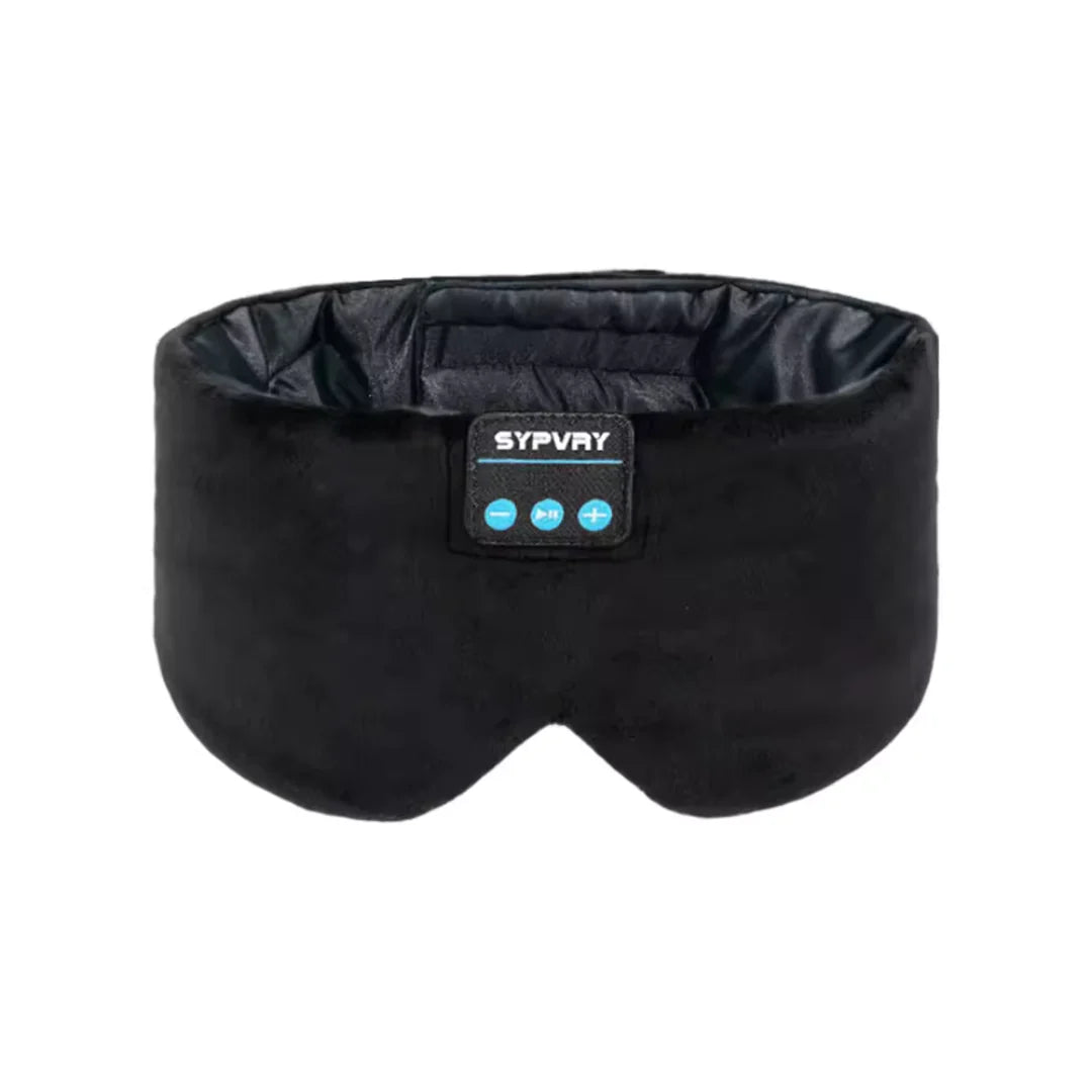 Bluetooth Sleep Headphones Eye Mask Wireless Blackout For Side Sleepers