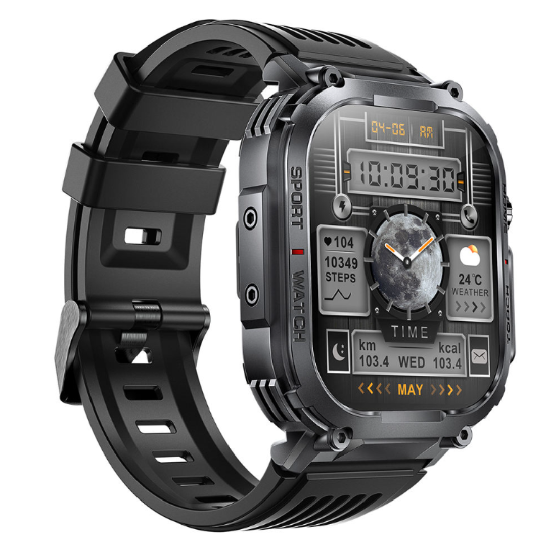 Rugged Tactical Airwatch Smartwatch – Indestructible Multi-Sport Outdoor Watch