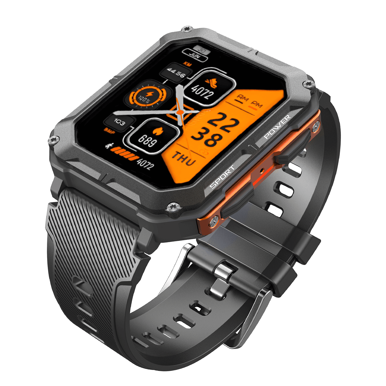 Airwatch Unbreakable™ – Ultra Tough Smartwatch with GPS & Heart Rate