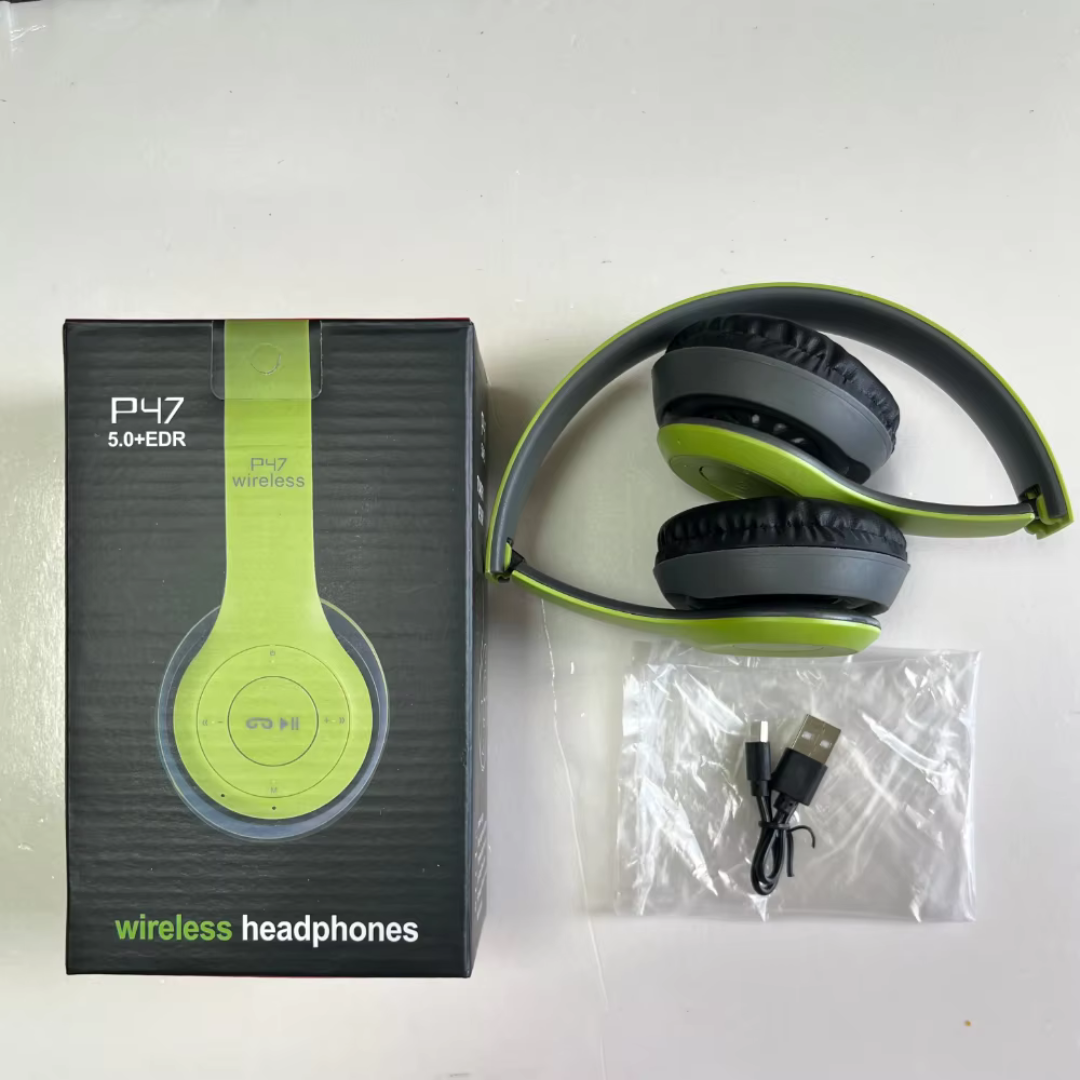 Bluetooth DJ & Gaming Wireless Headphones – HiFi Sound
