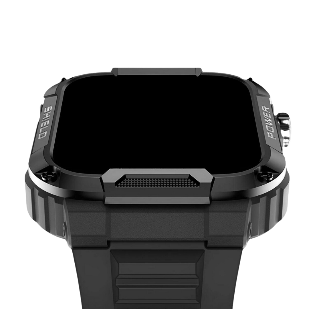 Airwatch Pro Ultra Smartwatch – Rugged Waterproof Fitness Watch with Heart Rate & Step Tracker