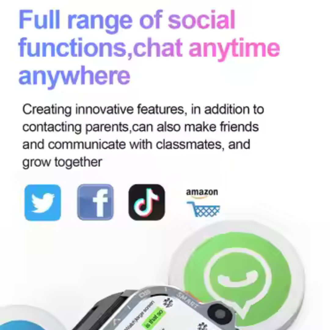 Airwatch Valdus 4G – Dual Cameras, GPS, Wi-Fi, 2GB RAM + 16GB Storage, Fitness Tracker for Android & iOS