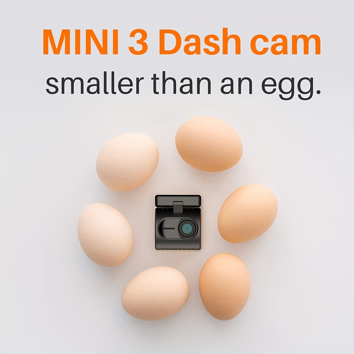 Mini WiFi Dash Cam for Cars – Voice Control, 24H Parking Monitor & Wireless Video Recording