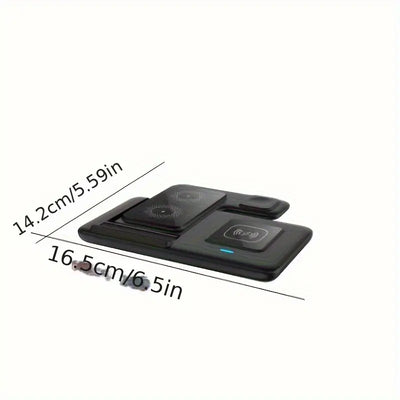 3-in-1 Folding Wireless Charging Station