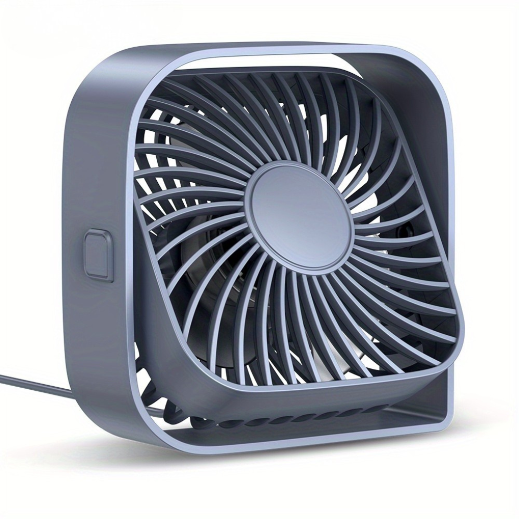 USB Desk Fan Portable Mini Fan – Quiet Cooling Fan for Home, Travel & Camping