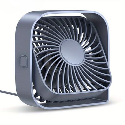 USB Desk Fan Portable Mini Fan – Quiet Cooling Fan for Home, Travel & Camping