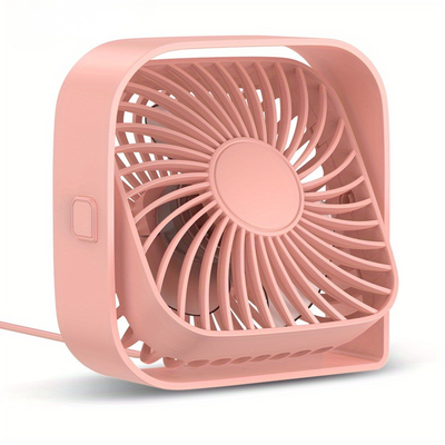 USB Desk Fan Portable Mini Fan – Quiet Cooling Fan for Home, Travel & Camping