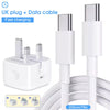 20W USB-C Fast Charging Plug and Cable Set (2m) – Universal Charger for Laptop, Tablet & Phone