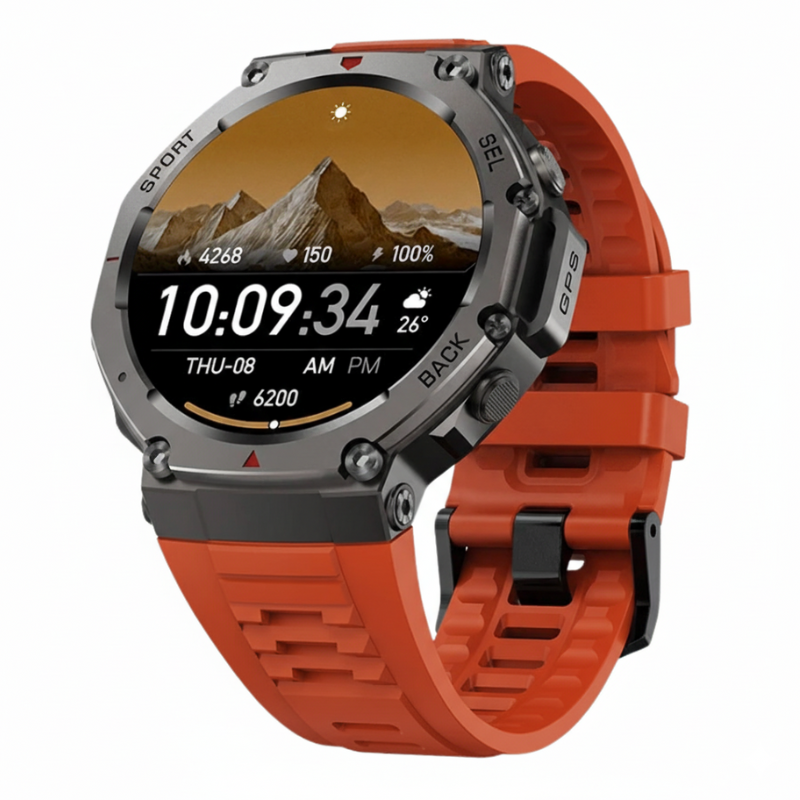 Airwatch T-Rex Military GPS Smartwatch – Waterproof Rugged Sports Watch