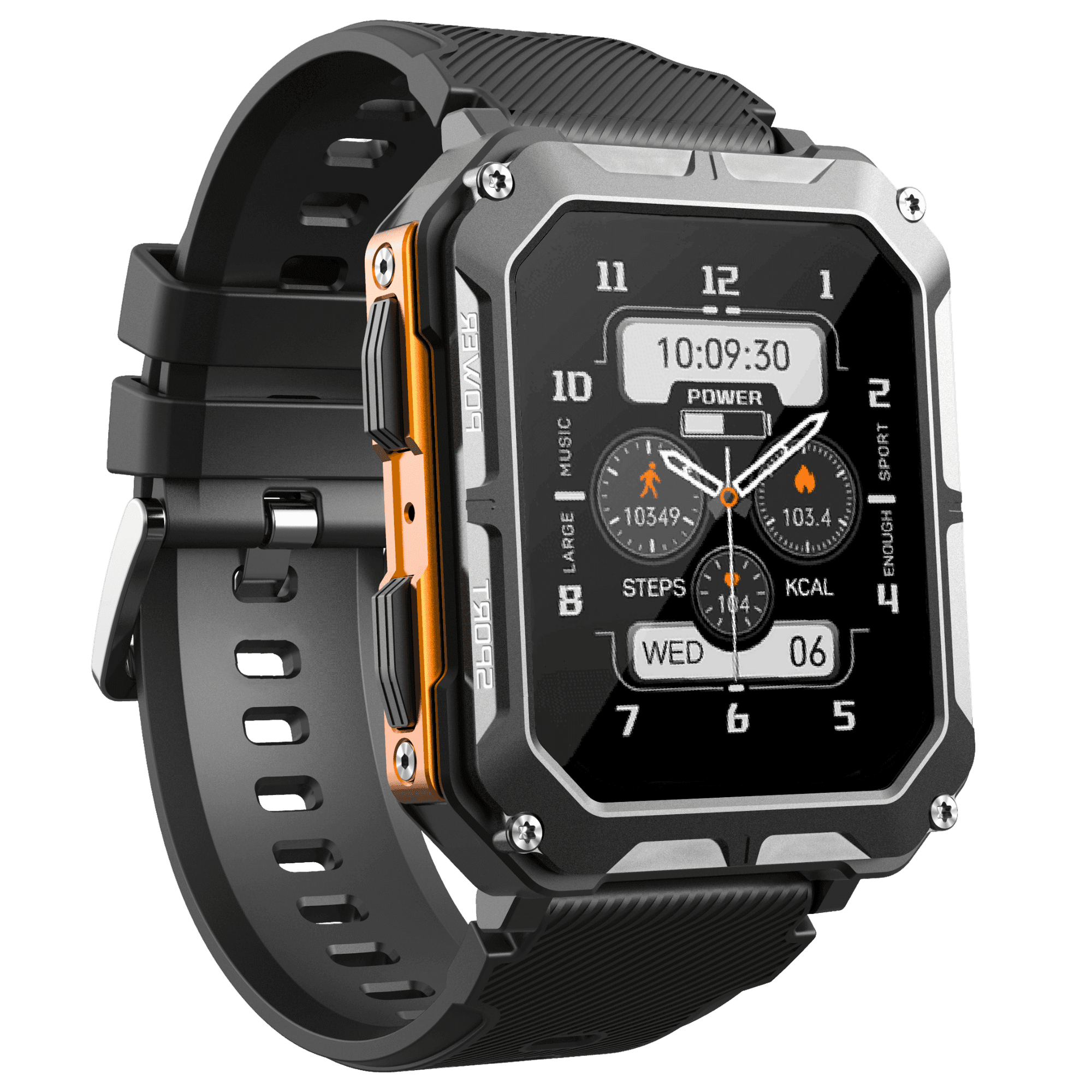 Airwatch Unbreakable™ – Ultra Tough Smartwatch with GPS & Heart Rate