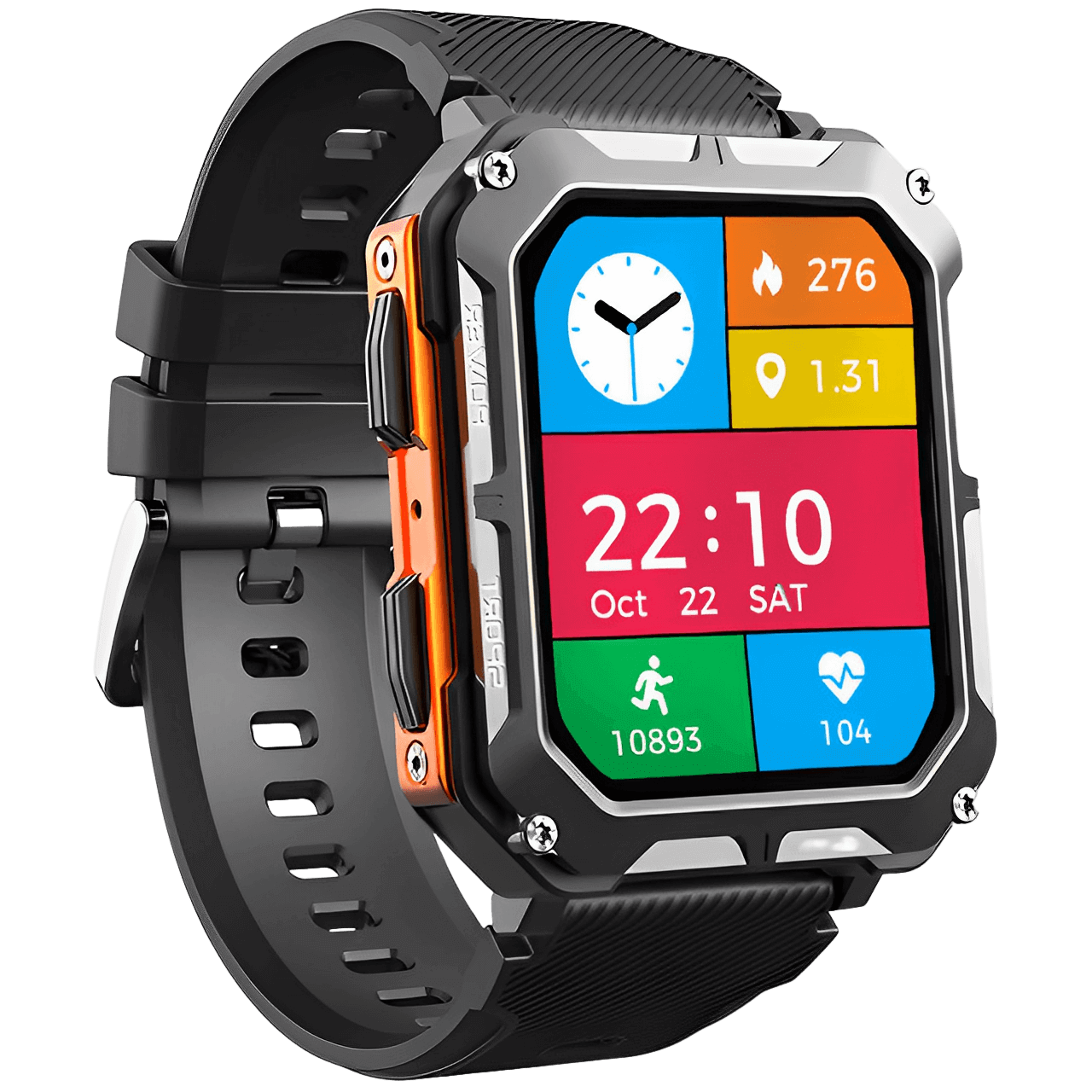 Airwatch Unbreakable™ – Ultra Tough Smartwatch with GPS & Heart Rate
