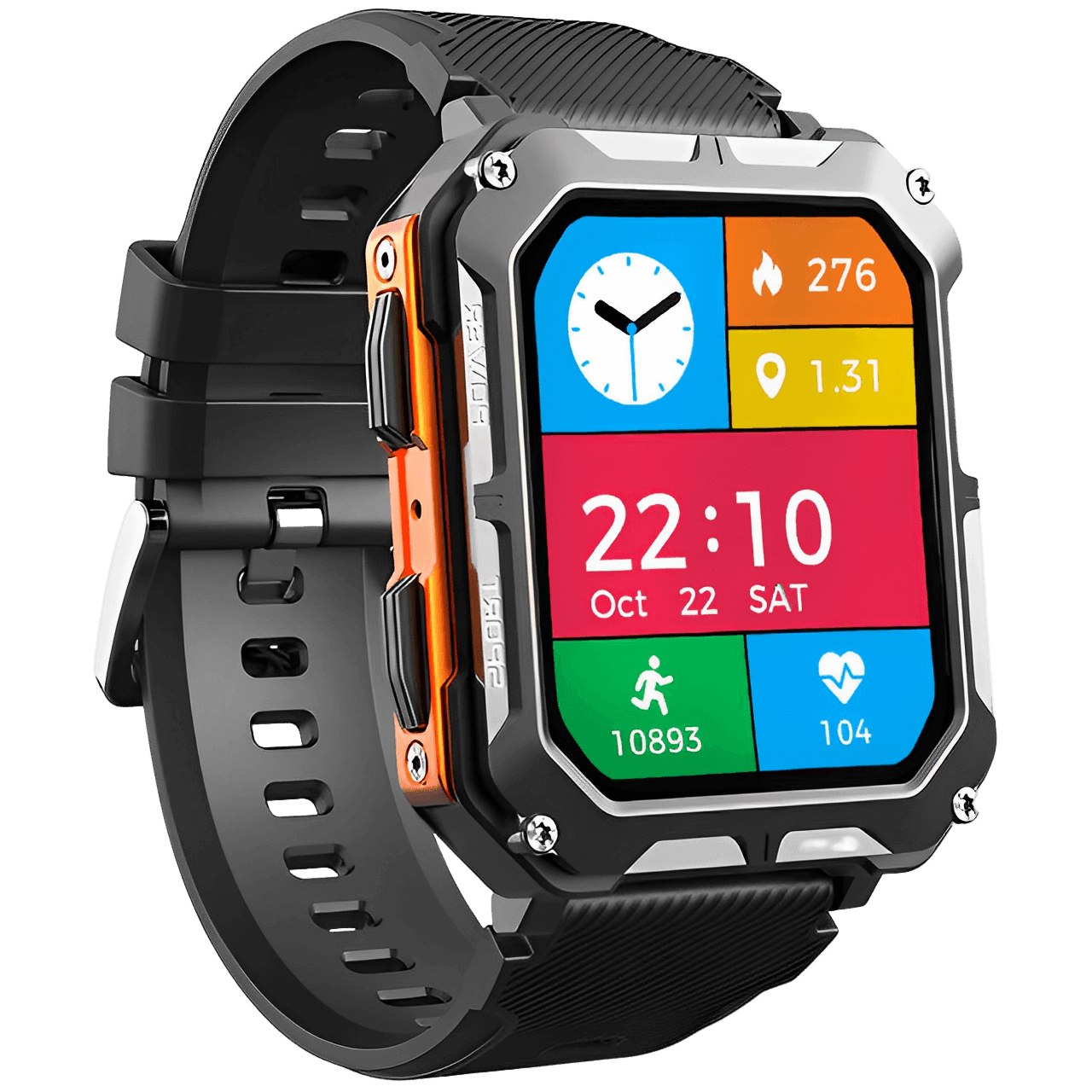 Airwatch Unbreakable™ – Ultra Tough Smartwatch with GPS & Heart Rate