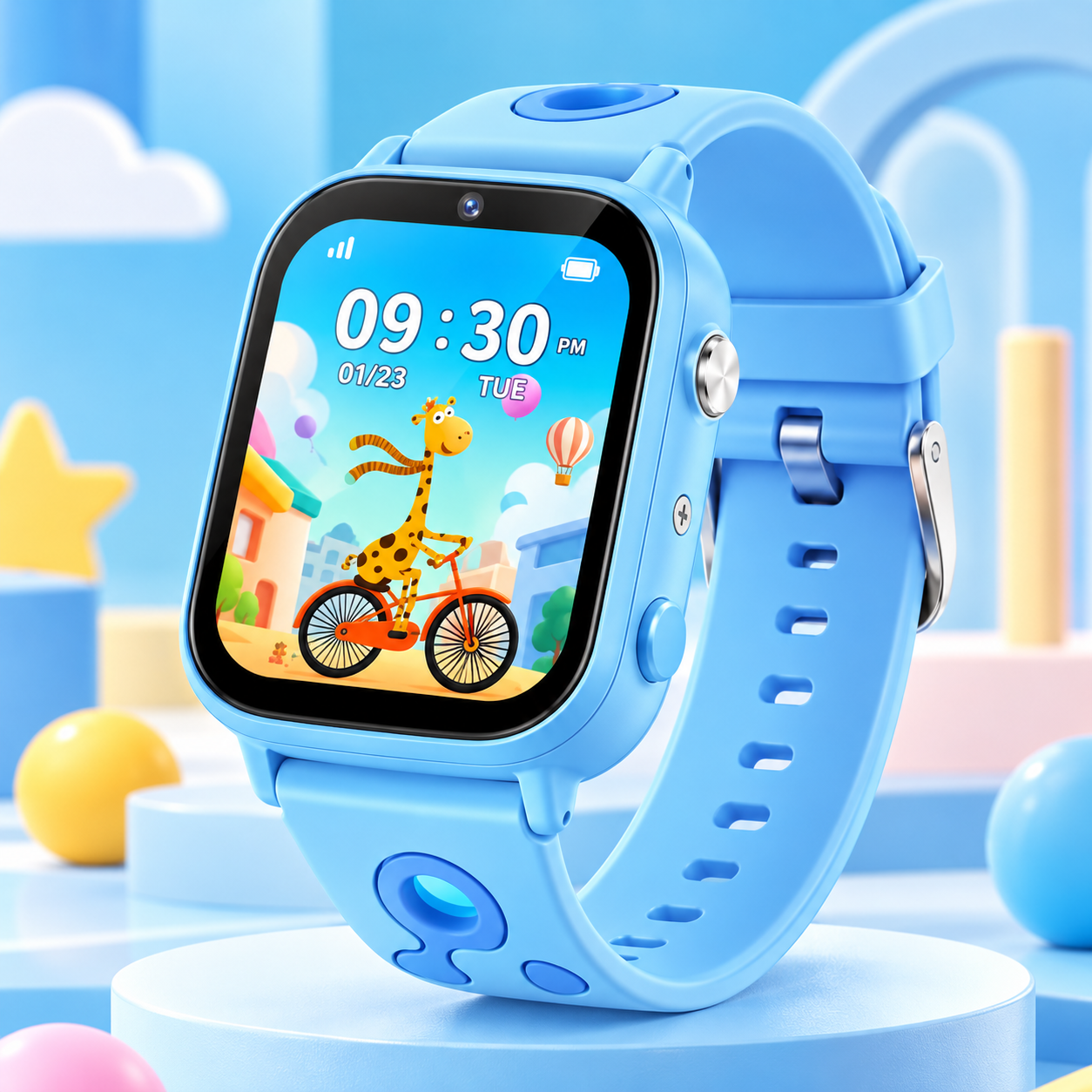 Kids Smart Watch – Touchscreen, 26 Games, Camera, Video Recording, Music & Pedometer for Boys & Girls