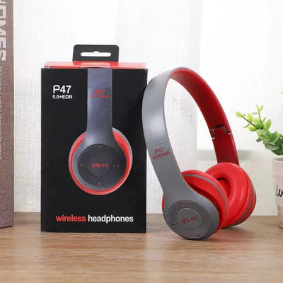 P47 Kids Bluetooth Headphones With Mic USB Adaptor