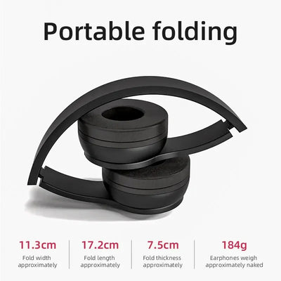 P47 Kids Bluetooth Headphones With Mic USB Adaptor
