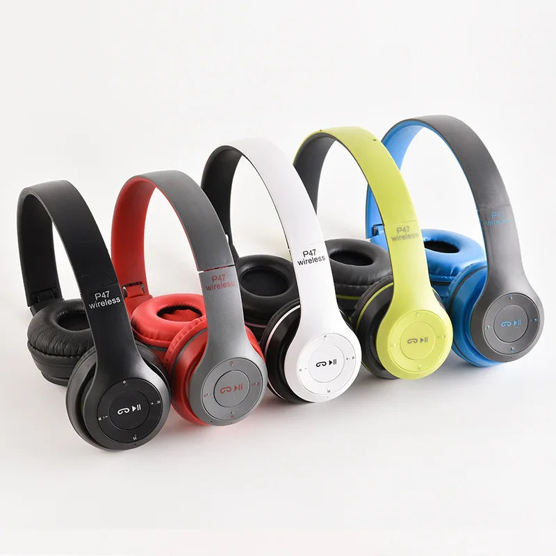 P47 Kids Bluetooth Headphones With Mic USB Adaptor