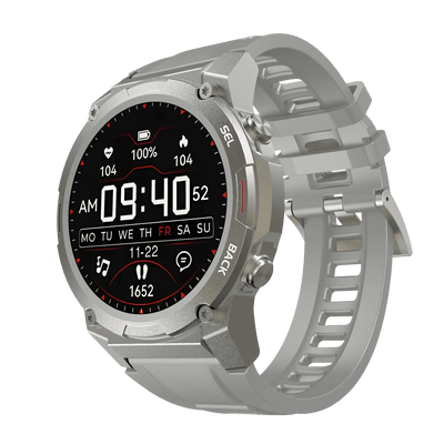 Airwatch Pro Ultra 2.0 Smartwatch – Rugged Fitness Tracker Watch for Men | Waterproof, Heart Rate, GPS