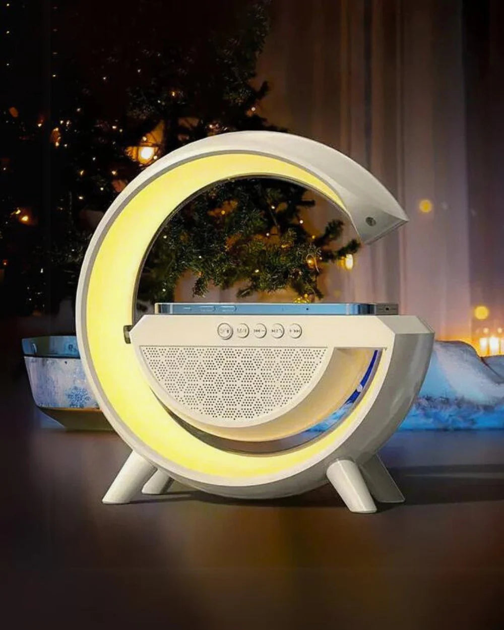 G Lamp – Wireless Charger, Bluetooth speaker, LED Lamp