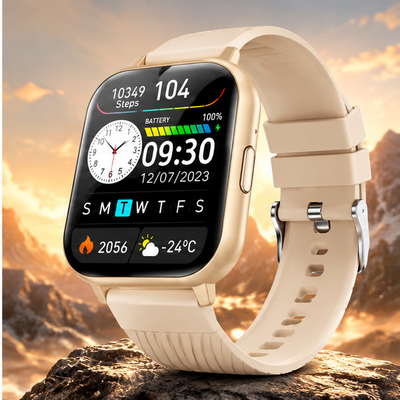 Airwatch Smart Watch – Bluetooth Calling, Full HD Touchscreen, Fitness Tracker & Smart Notifications