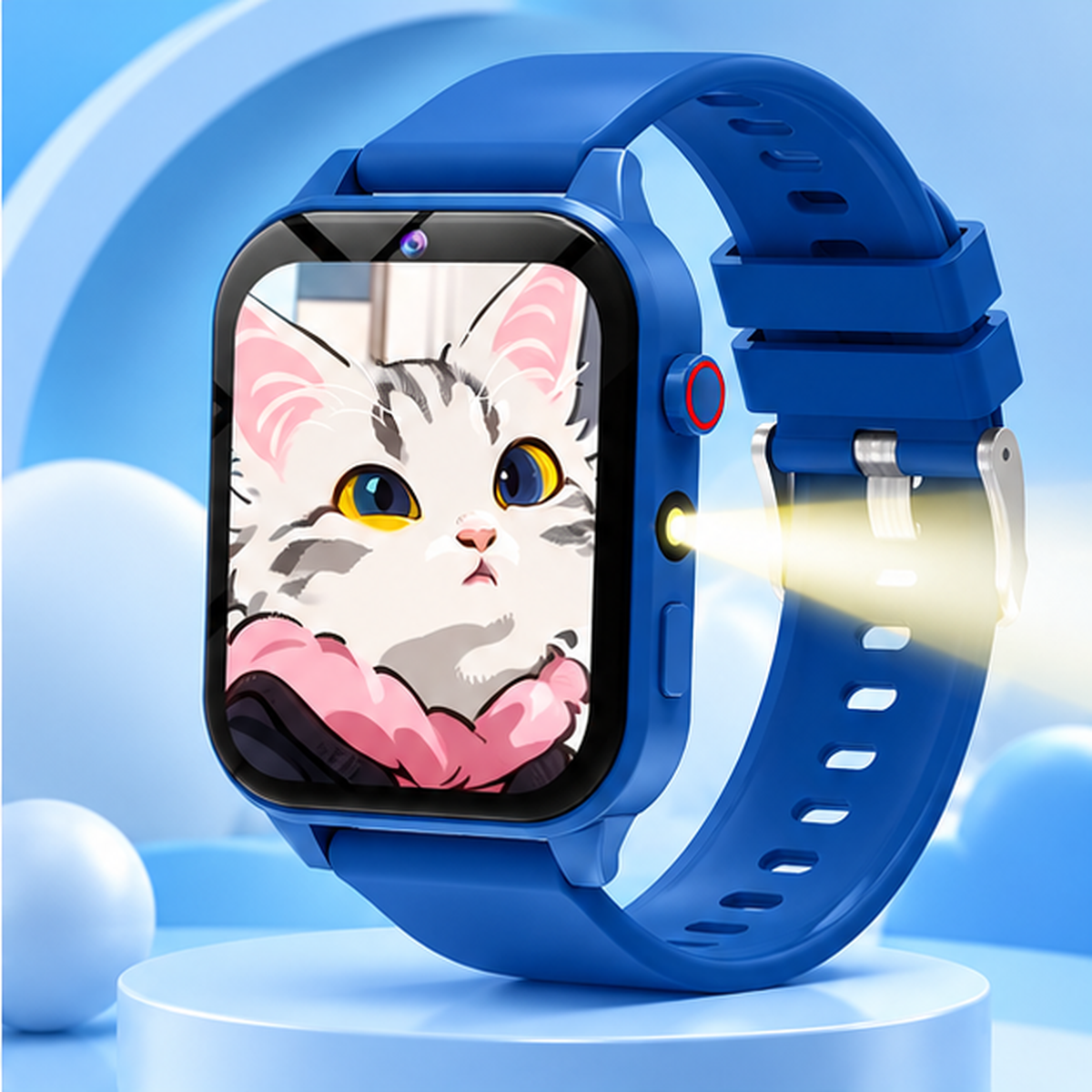 Airwatch Kids Smartwatch – Touchscreen, Built-in Camera, Games, Flashlight & Alarm Clock