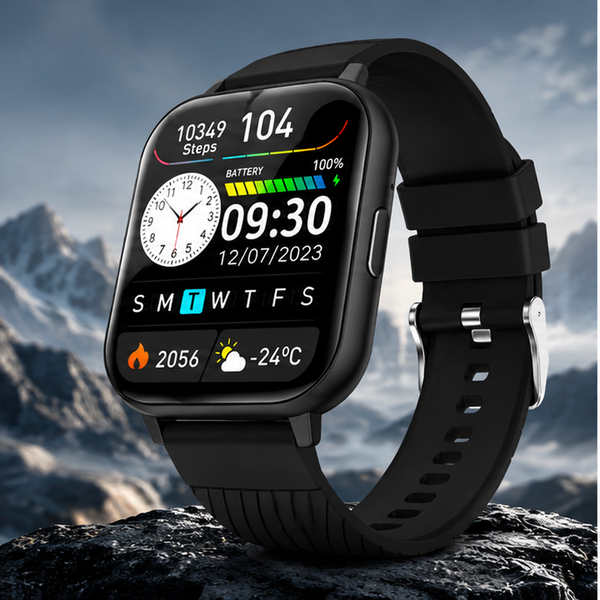 Airwatch Smart Watch – Bluetooth Calling, Full HD Touchscreen, Fitness Tracker & Smart Notifications