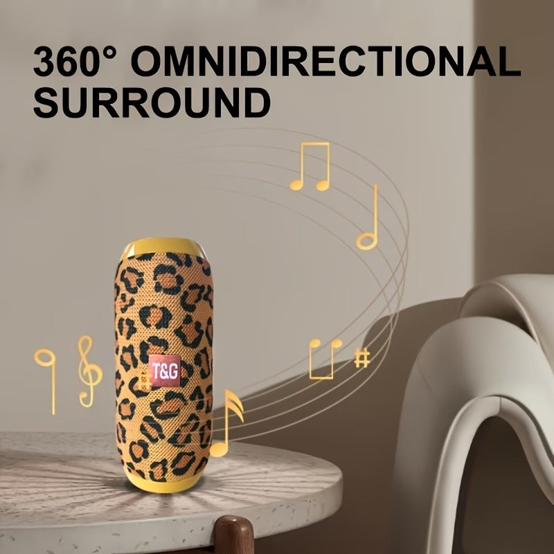 Portable Bluetooth Speaker – Powerful 10W Sound, Deep Bass & Water-Resistant