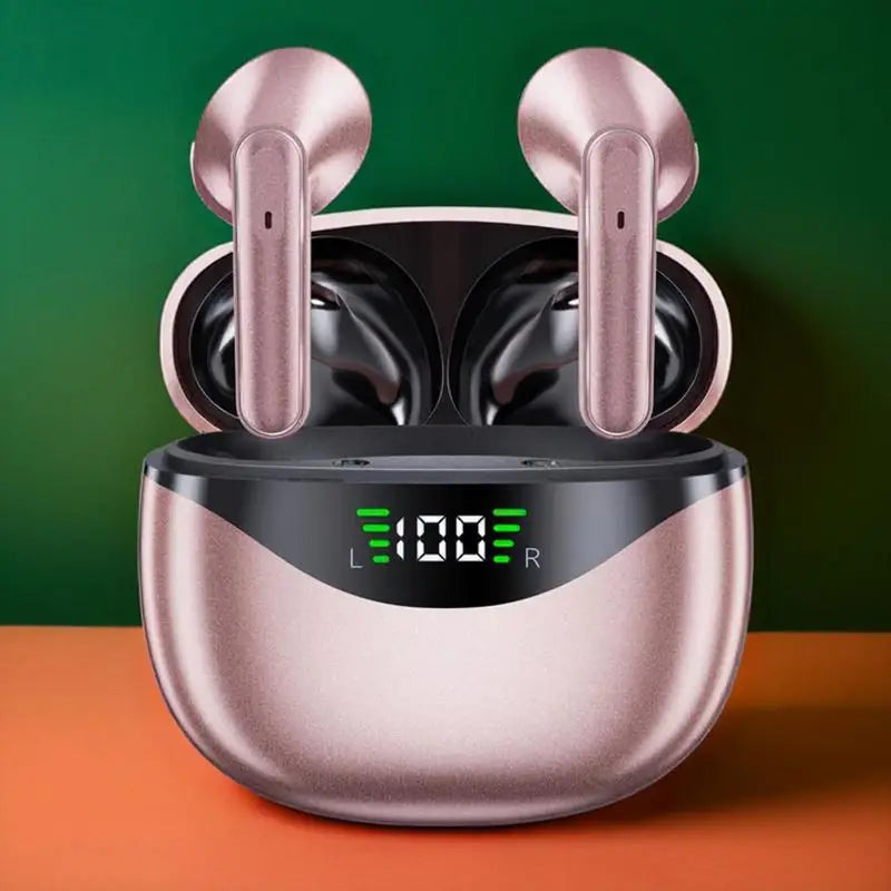 Wireless In-Ear Earbuds – Touch Control & LED Display Case