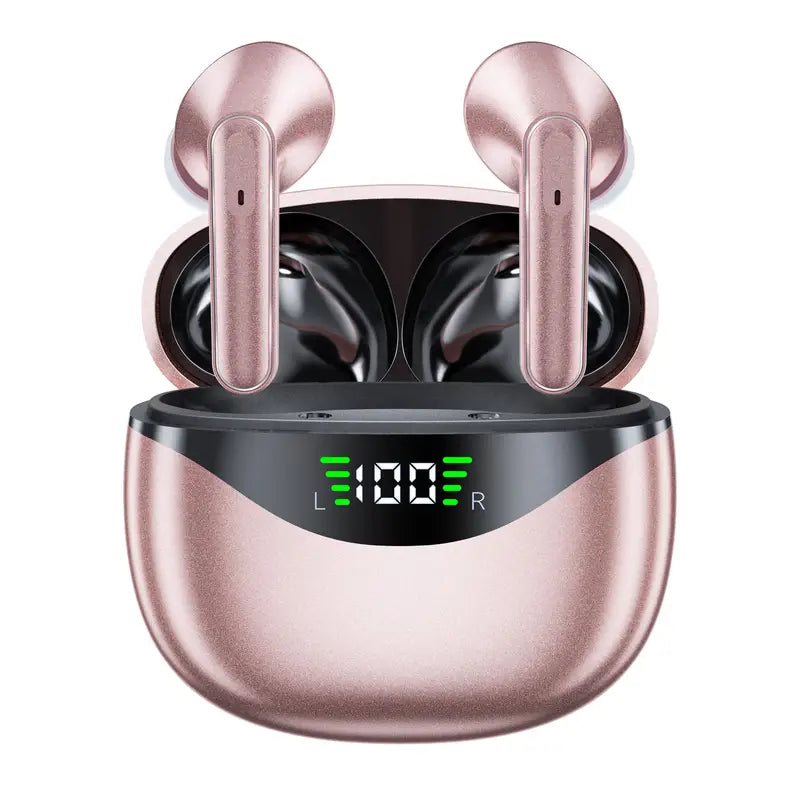 Wireless In-Ear Earbuds – Touch Control & LED Display Case