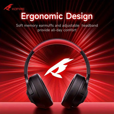 Airwatch Foldable Wired Gaming Headset – Deep Bass, Noise Cancelling Over-Ear Headphones with Mic