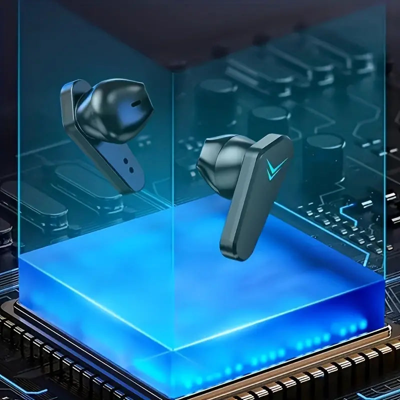 Airwatch TWS Gaming Earbuds – LED Display, Bluetooth 5.3, Deep Bass & Noise Cancelling Mic