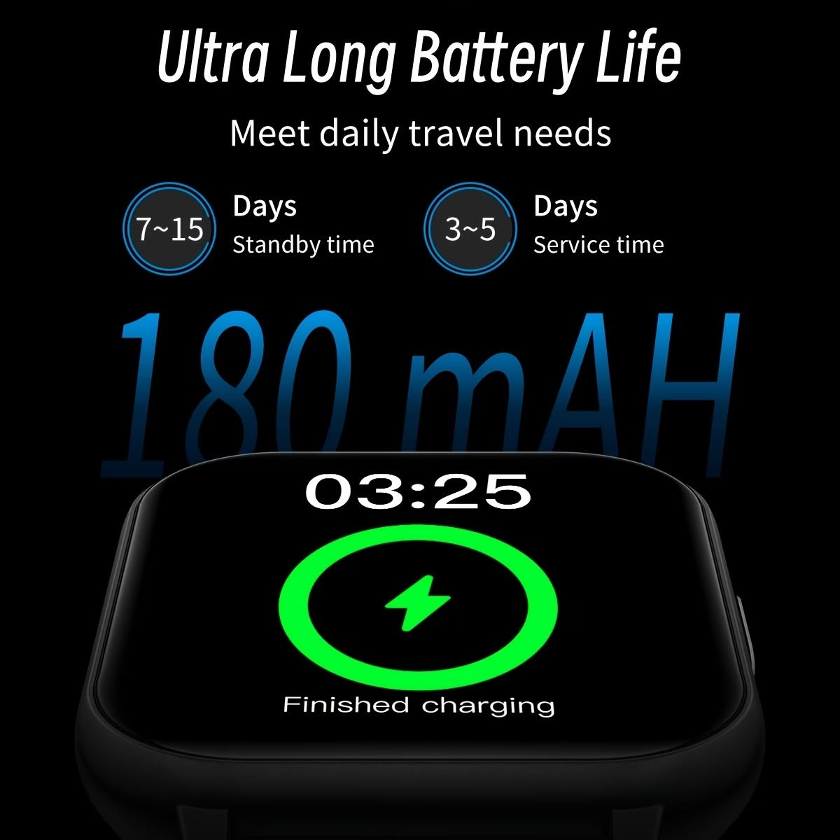 Airwatch Smart Watch – Bluetooth Calling, Full HD Touchscreen, Fitness Tracker & Smart Notifications