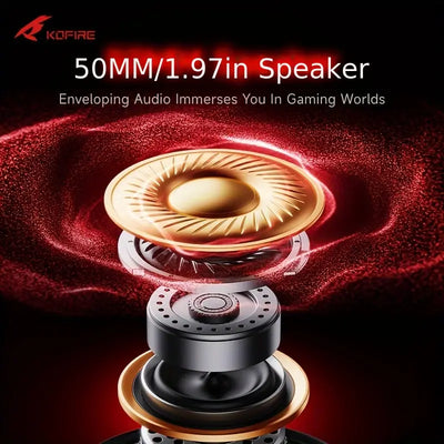 Airwatch Foldable Wired Gaming Headset – Deep Bass, Noise Cancelling Over-Ear Headphones with Mic