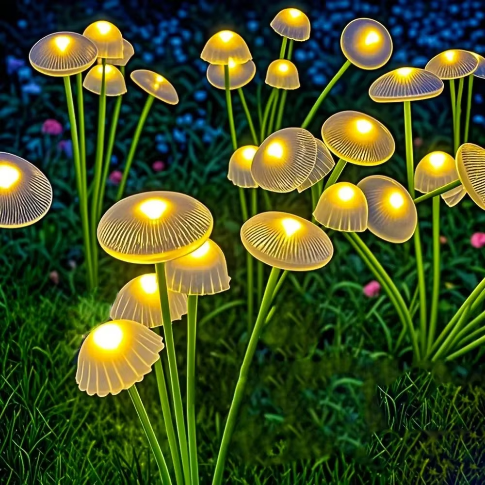 6-Pack Solar LED Garden Stake Lights – Waterproof Outdoor Pathway Lights
