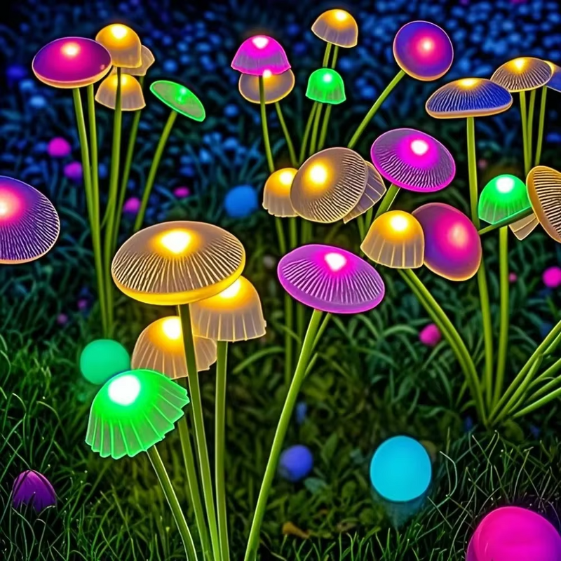 6-Pack Solar LED Garden Stake Lights – Waterproof Outdoor Pathway Lights