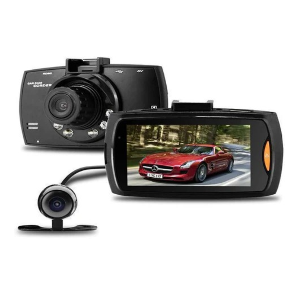 Dual Lens Car Dash Cam – Front & Rear 1080P Full HD Dash Camera with Night Vision