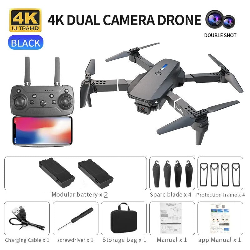 Drone Pro 4K Dual Camera HD