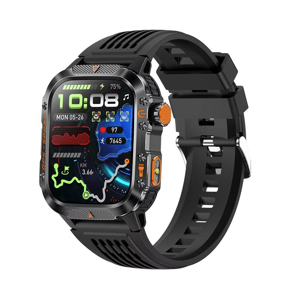 Airwatch Rugged Military Smartwatch – GPS Compass Tactical Watch for Men