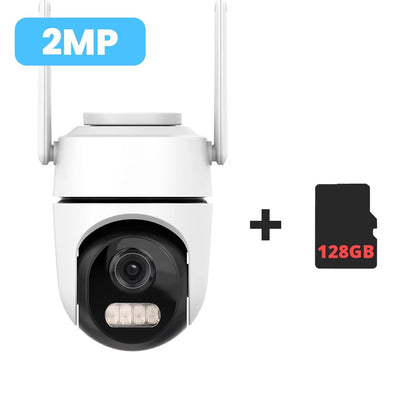 Outdoor WiFi PTZ Security Camera IP66 – 360° Night Vision & Motion Detection
