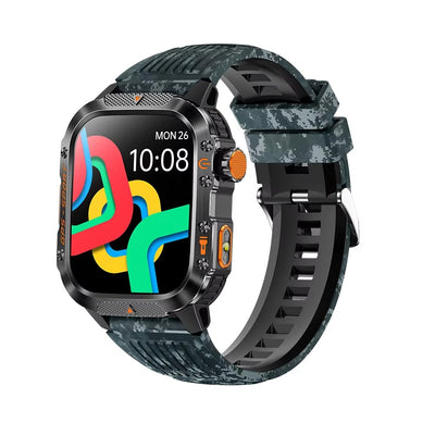 Airwatch Rugged Military Smartwatch – GPS Compass Tactical Watch for Men
